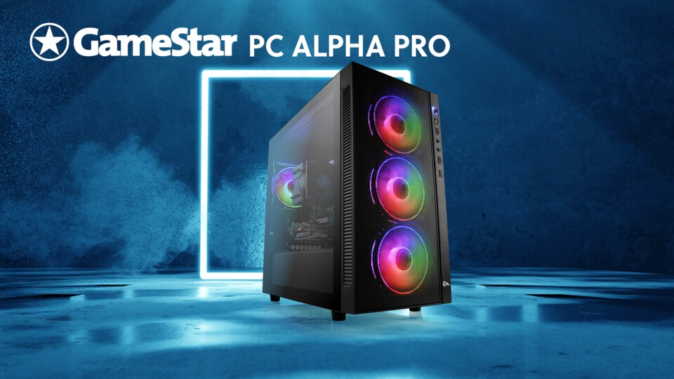 Der GameStar-PC Alpha Pro ist der ideale Einsteiger-PC für anspruchsvolle Gamer mit kleinem Geldbeutel.