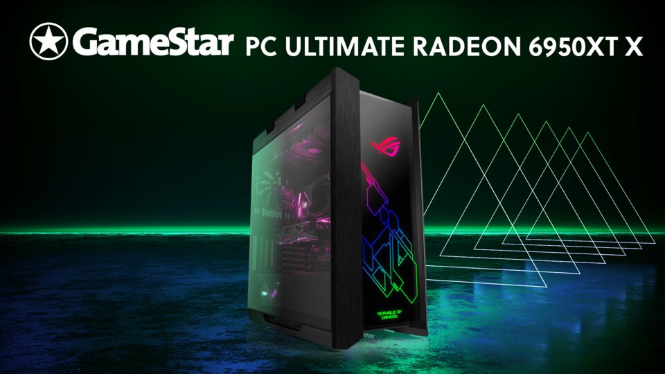 4K-Gaming mit dem GameStar PC Ultimate Radeon™ 6950 XT X