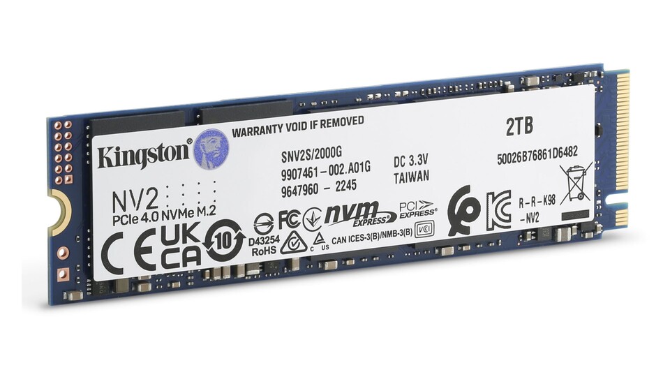 A fast M.2 NVMe SSD, as installed in all of our GameStar PCs.