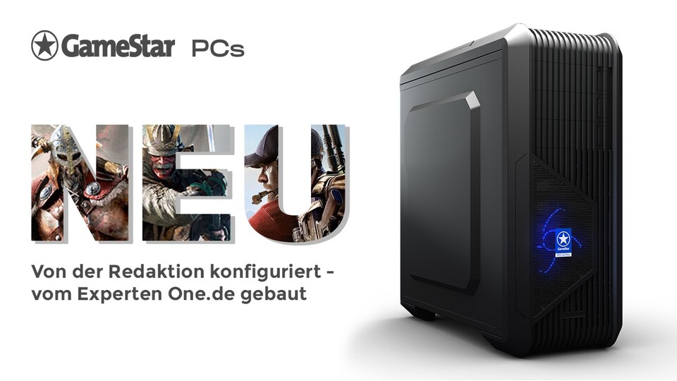 Zwei neue PCs erweitern die Auswahl an unseren One GameStar-PCs. Ganz neu ist der One GameStar-PC Alpha Pro. Von unserem beliebten Ultra wiederum gibt es eine neue Version.