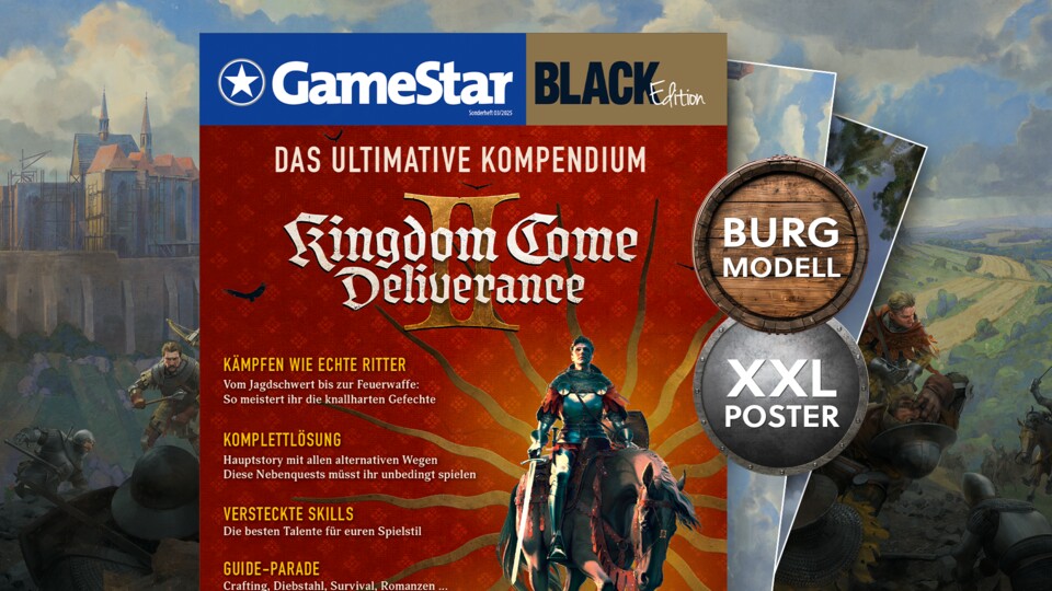 Unser dickes Sonderheft gehört in die Satteltasche aller angehenden Ritter und Abenteurer in Kingdom Come 2.