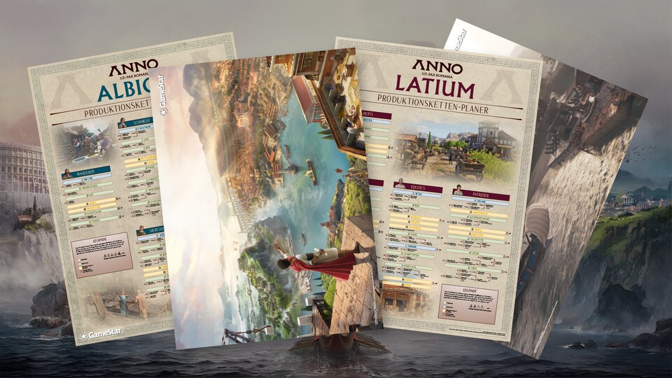 Die beiden XXL-Doppelposter sind 57,4 x 78,0 cm groß.