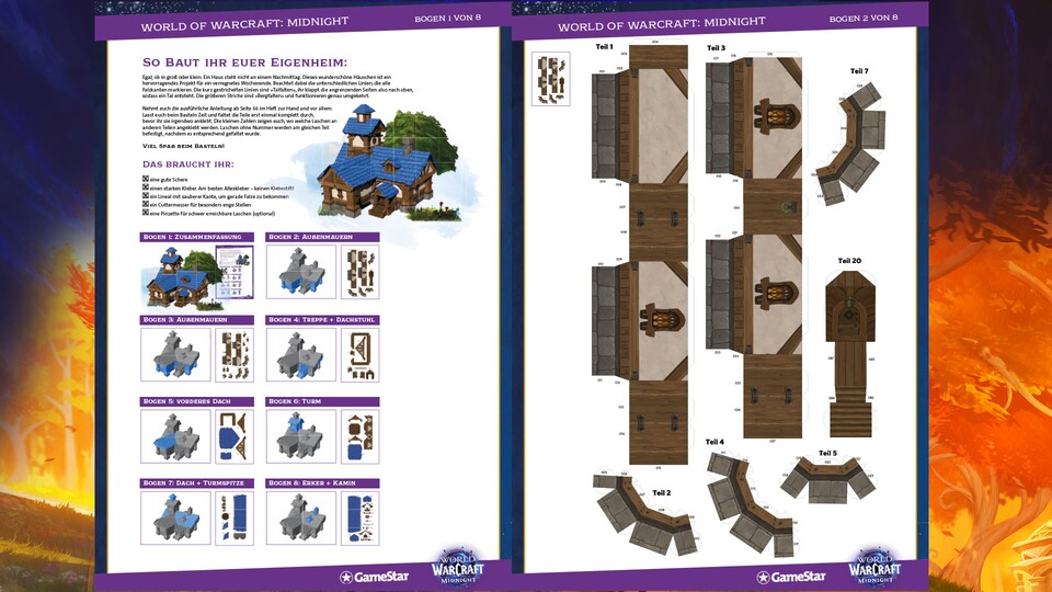 Das schicke Layout der Bögen von Sigrun folgt im letzten Schritt. Bis dahin ists aber ein weiter Weg.