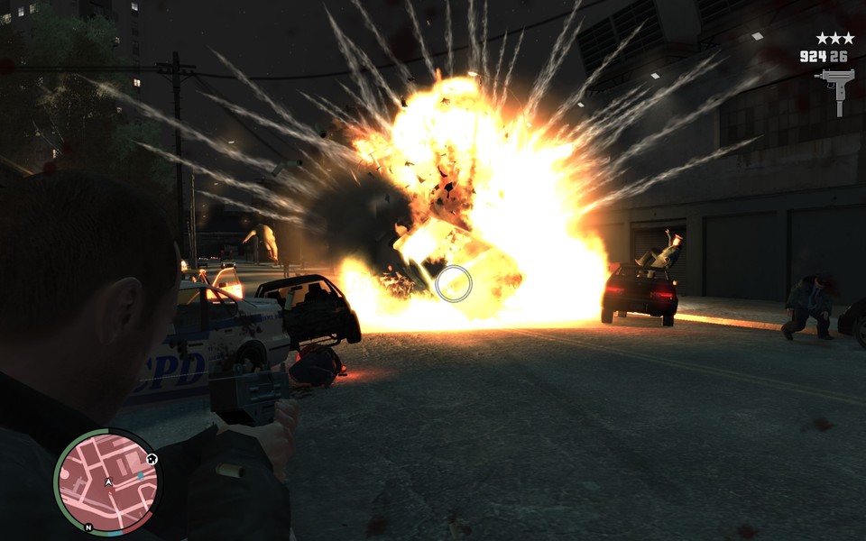 Explosionen sehen in der PC-Version von GTA 4 noch beeindruckender aus.