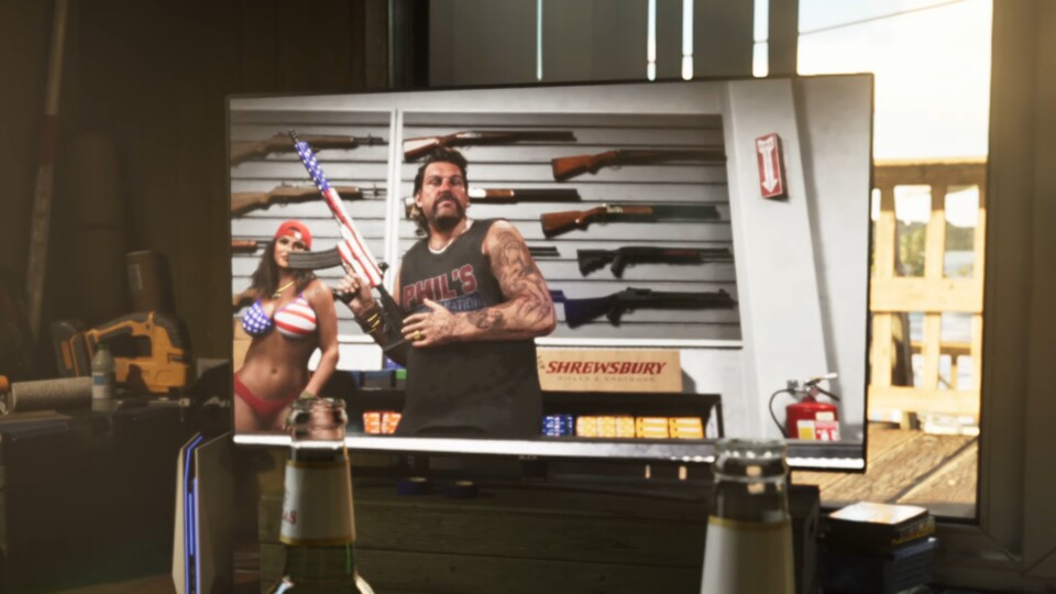 Auch ein patriotischer »Stars and Stripes« Anstrich von fragwürdigem Geschmack ist im Trailer zu sehen.