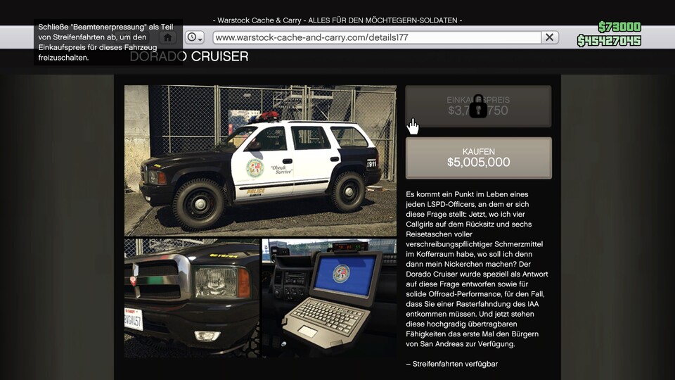 Ein geräumiges Einsatzfahrzeug, dass auch Offroad eine solide Performance liefert.