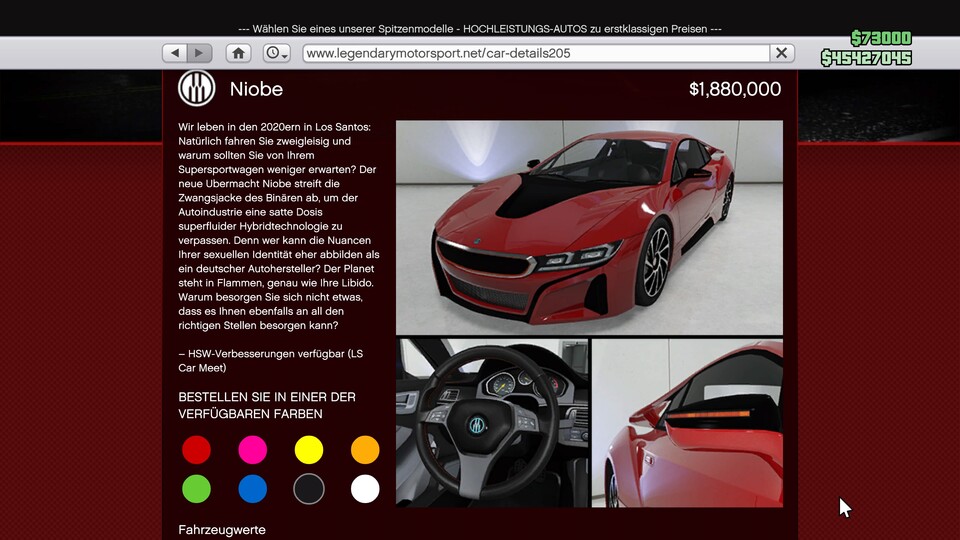 Ein hybrider Sportwagen, der voll auf Leistung setzt.