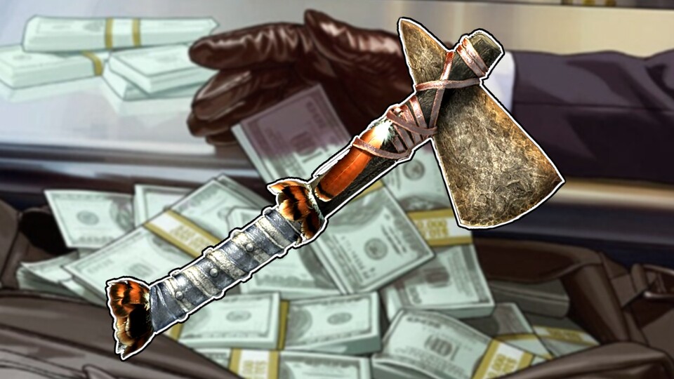 Das Stein-Kriegsbeil könnt ihr nur im Zuge einer Schatzsuche in GTA Online freischalten. Dafür kann euch die Waffe um insgesamt 300.000 Dollar reicher machen.