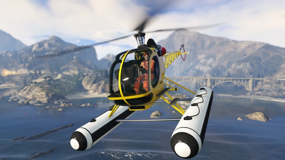 Der Sea Sparrow ist ein neuer amphibischer Hubschrauber für GTA Online.