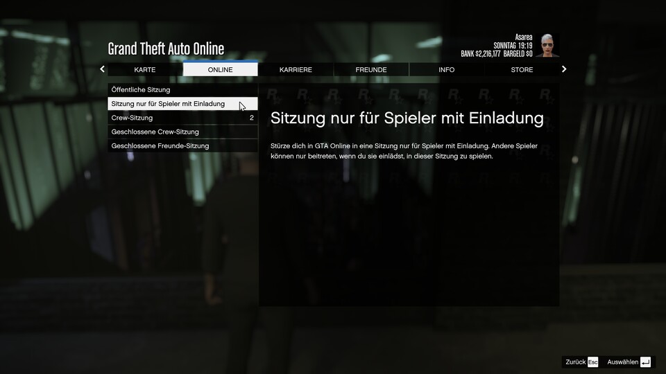 In privaten Sitzungen bestimmt ihr, wer Zutritt dazu bekommt.