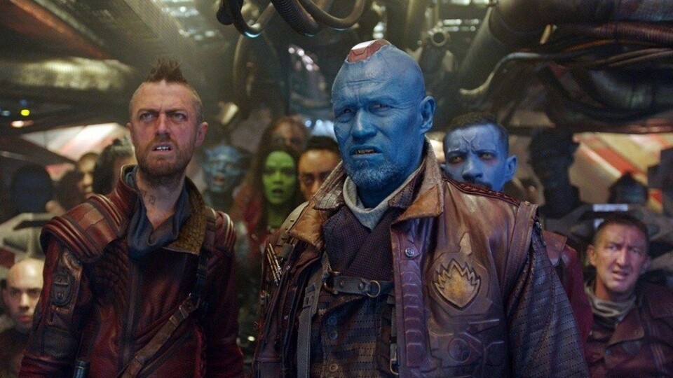 Regisseur James Gunn präsentiert die neuen und alten Ravengers aus Guardians of the Galaxy 2.