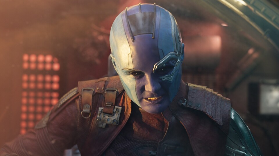 Karen Gillan als Nebula.