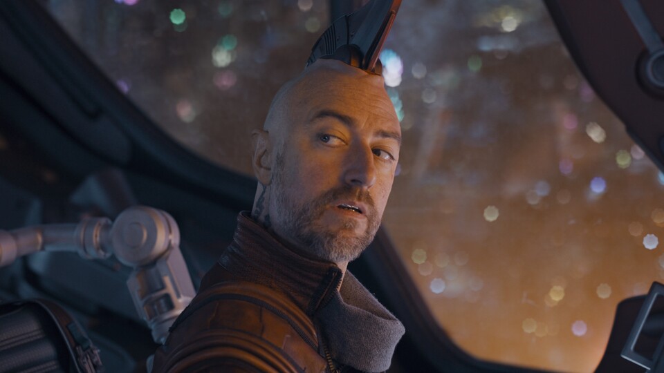 Kraglin ist ein enger Verbündeter von Yondu und führt später sogar sein Erbe weiter. Bildquelle: Marvel StudiosDisney