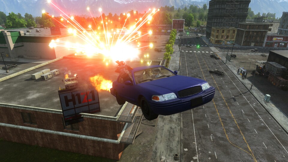 H1Z1 wird zum Arcade-Racer/-Shooter: Mit dem Full Release fügt Daybreak Games den Fun-Modus Auto Royale hinzu.