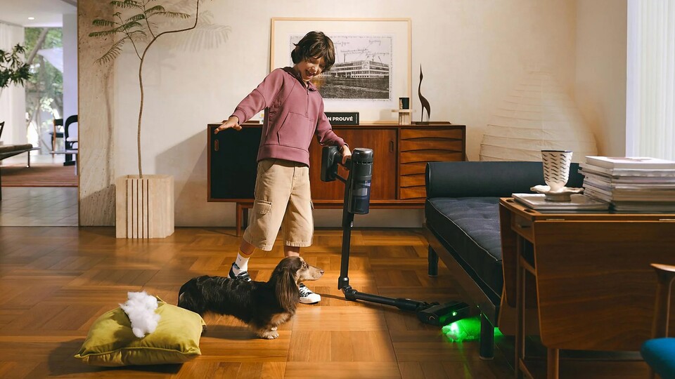 Flexibles Saugrohr für maximales Ergebnis! Der H60 Ultra liegt unglaublich angenehm in der Hand!