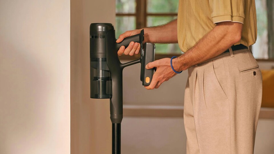 Akku tauschen mit einem Handgriff: Der H60 Ultra von Roborock legt den Fokus auf Benutzerfreundlichkeit!