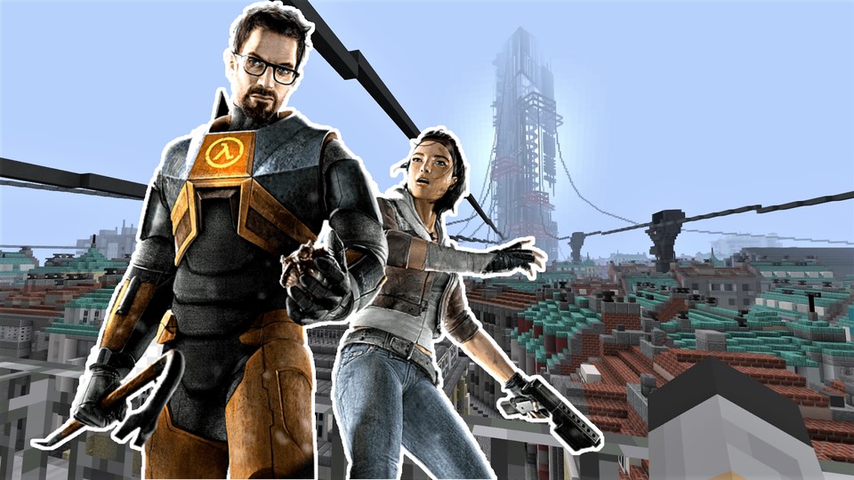 Half-Life: Alyx in Minecraft - Fan zeigt sein gigantisches Projekt im Video