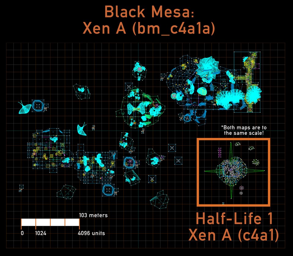 Half-Life: Black Mesa Xen Vergleichsbild Quelle: http://steamcommunity.com/games/362890/announcements/detail/548704690350103809