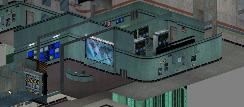 Der Fan namens »gzaloprgm« hat Half-Life in einem Spiel mit isometrischer Perspektive nachgebaut.