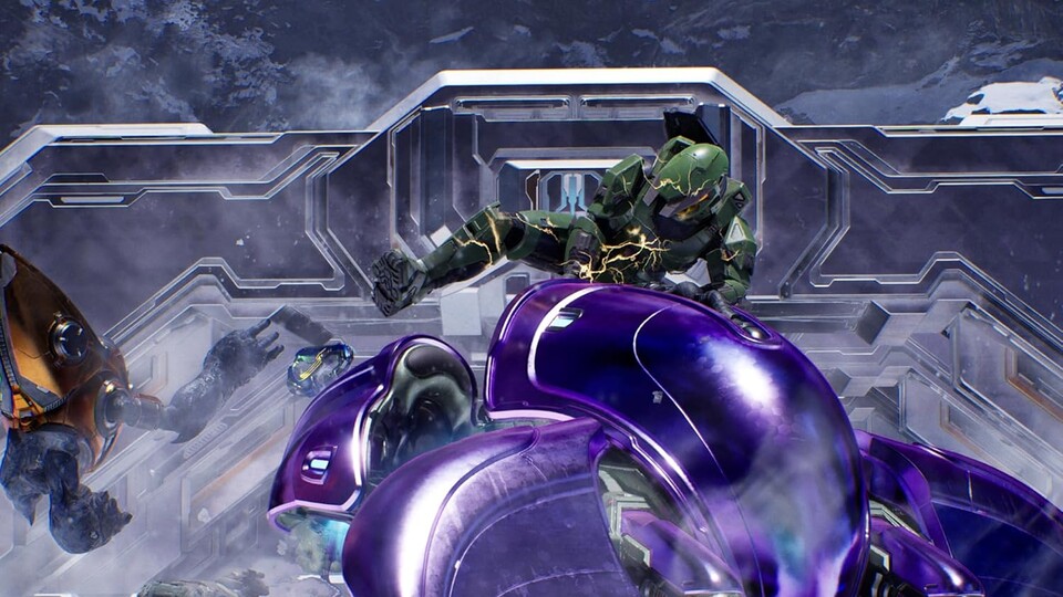 Grand Theft Ghost – im Remake des ersten Halo-Teils könnt ihr die Grunt-Piloten jetzt einfach aus ihren Gefährten schubsen – genau wie eigentlich erst im zweiten Teil.
