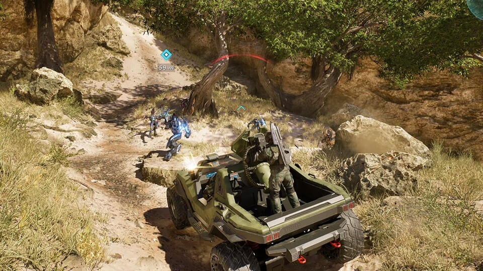Die Grafik des Remakes ist ein echtes Fest für Halo-Fans und die, die das noch vor sich haben.