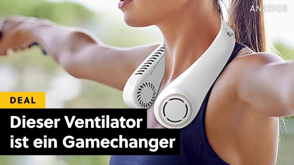 Dieser Halsventilator wird euch auch unterwegs Abkühlung bringen und meiner Meinung nach ist das eine bessere Alternative zu den Handventilatoren.