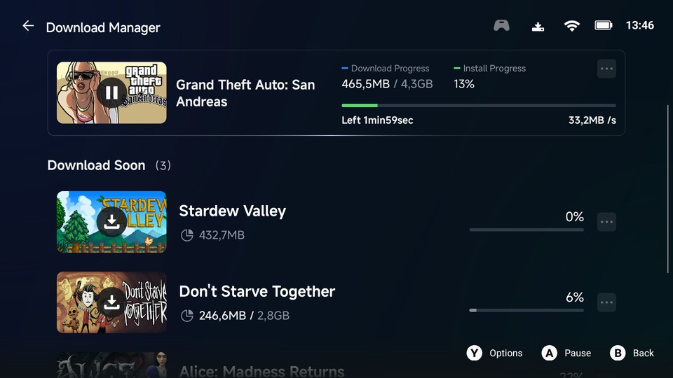 Game Hub funktioniert wie fast jeder andere Launcher auch: herunterladen und starten – zumindest solange das Spiel auch wirklich funktioniert. Das merkt man leider meistens erst, sobald man es selbst ausprobiert. (Bildquelle: Duy Linh DinhGameStar Tech)
