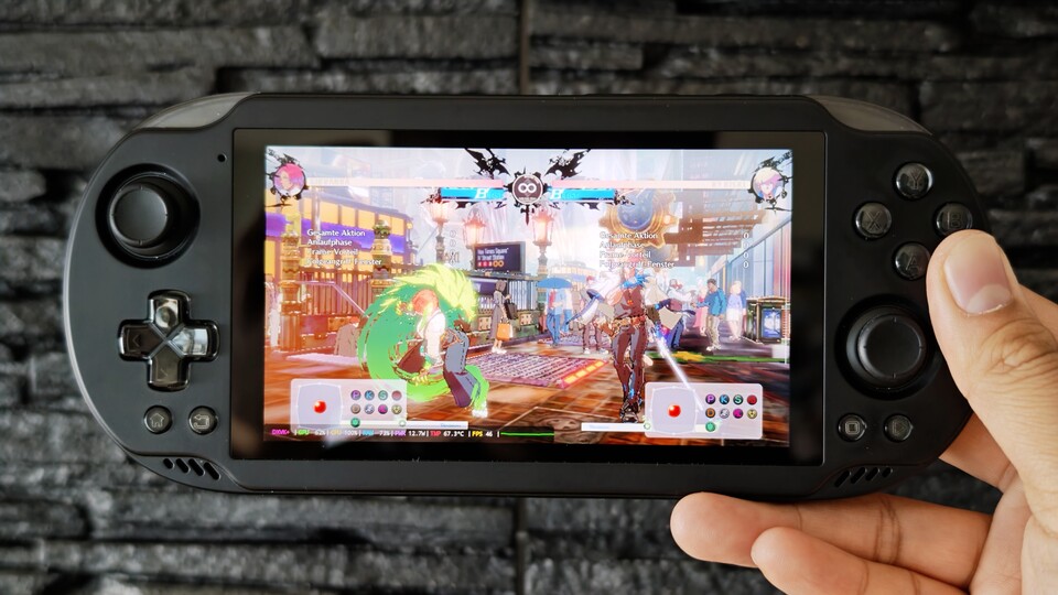 PC-Spiele nativ auf einem Android-Gerät. Es ist so beeindruckend, dass das heute schon funktioniert. (Bildquelle: Duy Linh DinhGameStar Tech)