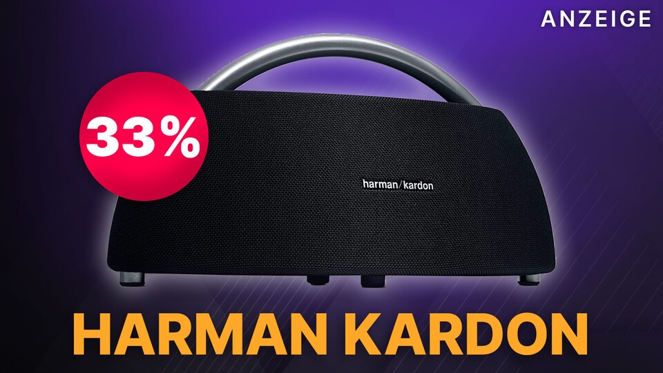 Den Harman Kardon Go + Play Bluetooth Lautsprecher gibt es jetzt bei CyberPort schon für 222€