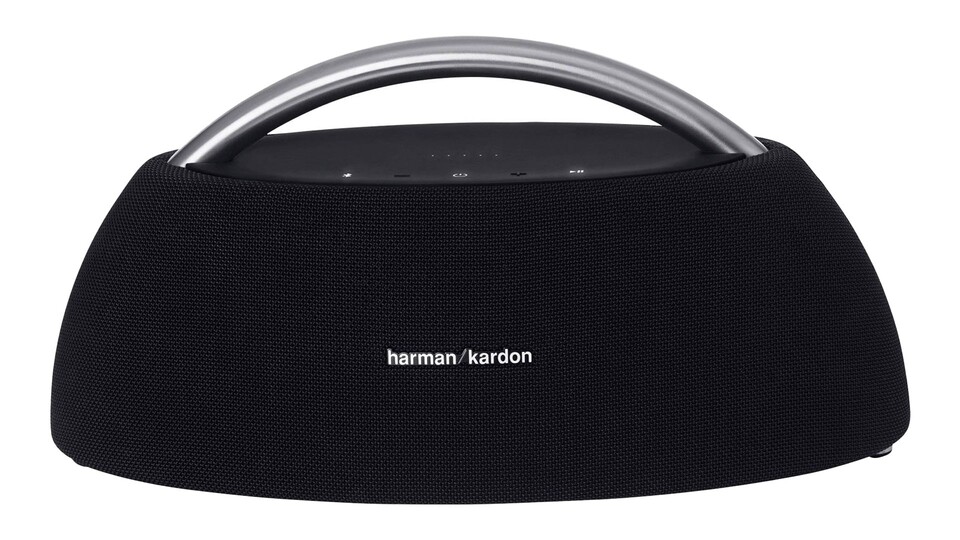 Der Harman Kardon Go + Play verfügt über 2 Tieftöner und 2 Hochtöner für beeindruckenden Sound