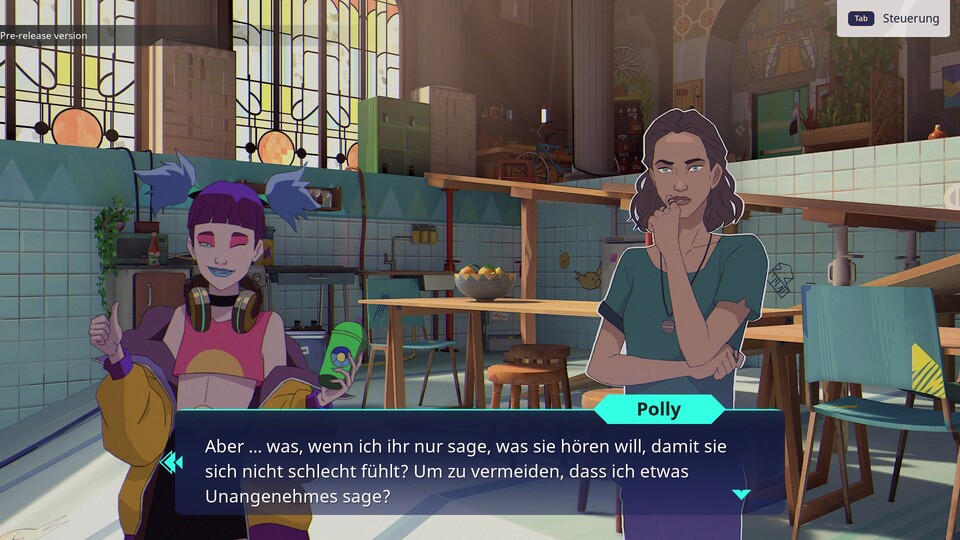 In den Gesprächen wird schnell deutlich, dass es kein simples Schwarz und Weiß gibt. Seligkeit ist eine freundliche und gutherzige Bestrebung, manchmal führt dieser Weg aber dazu, dass man andere in Watte packt und unehrlich ist.