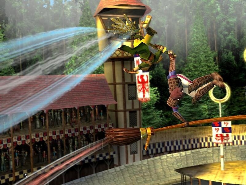 Quidditch ist ein wirklich beeindruckender Sport und das Spiel inszenierte jede Menge halsbrecherische Besen-Akrobatik.