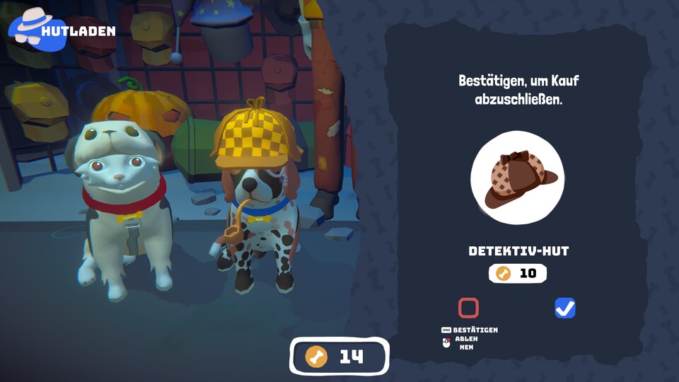 Okay, fairerweise hat sich Tillmann davon einen großartigen Hut gekauft und dann gesagt, er sei Sherdog Holmes. Ich war logischerweies Dr. Catson.