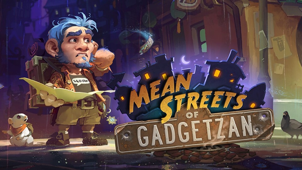 Die Hearthstone-Erweiterung ? »Mean Streets of Gadgetzan« erscheint am 1. Dezember 2016.