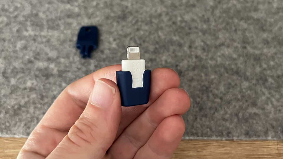 Ich habe die Lightning-Version des heat it für ältere iPhones, es gibt jedoch auch eine USB-C-Variante.