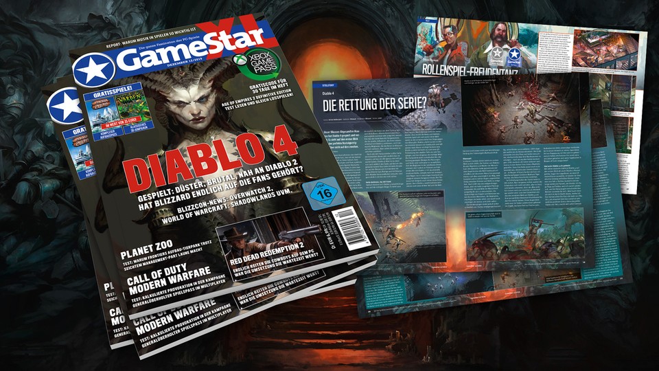 Die neue GameStar - ab dem 20. November im Handel