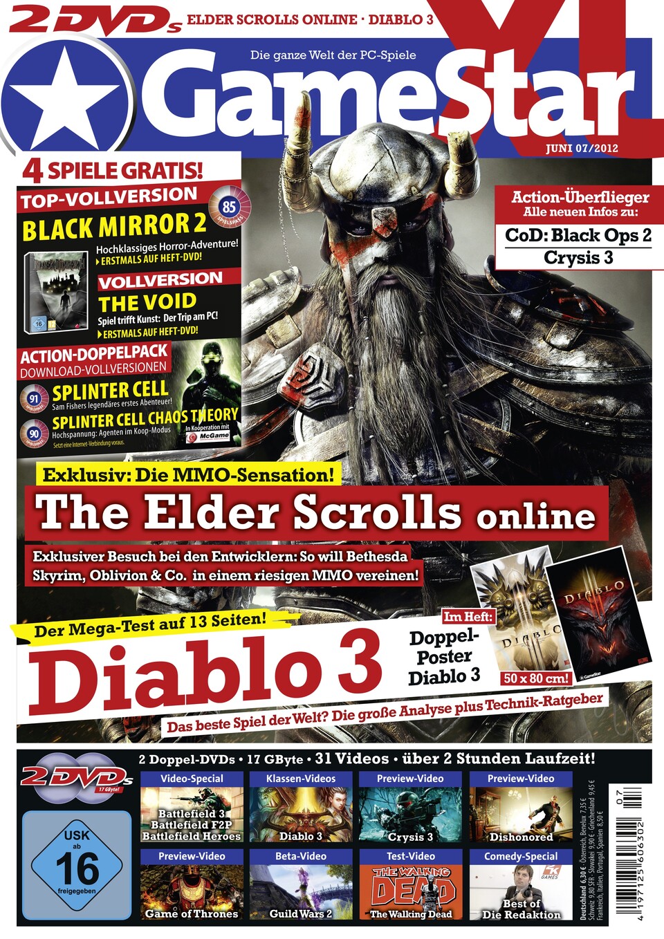 Cover der GameStar XL (07/12) - ab 30. Mai am Kiosk erhältlich.