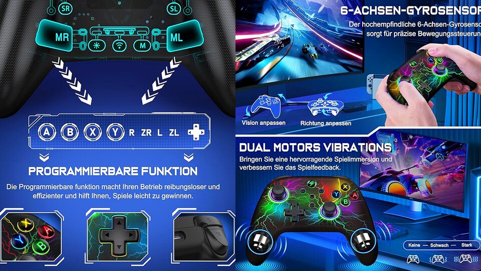 Ganz schön praktisch. So viele verschiedene Möglichkeiten der Steuerung! Ob das Tears of the Kingdom handlicher macht?