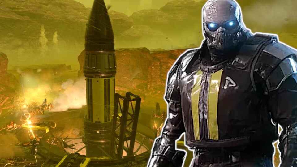 Ist es ein Mutant? Ist es ein Tyrant? Nein, es ist ein gefallener Helldiver! Bildquelle: MasterGig666Reddit.