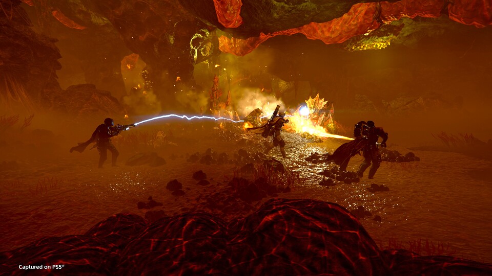 Erste Bilder aus dem PlayStation Blog zeigen die unterirdischen Gänge der Hive Lungs.