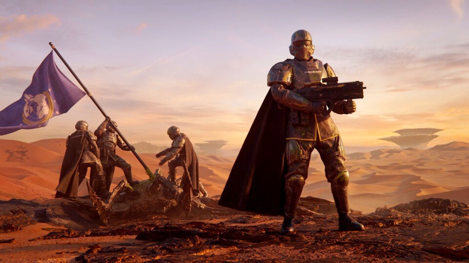 Helldivers 2 kämpft weiter mit Serverproblemen, aber will eure Geduld belohnen.