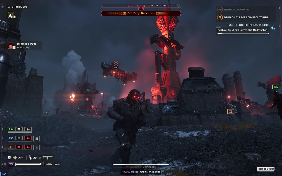 Cyberstan macht in Sachen Stimmung einen herausragenden Eindruck. Passend dazu ertönt ein neuer Metal-Soundtrack.