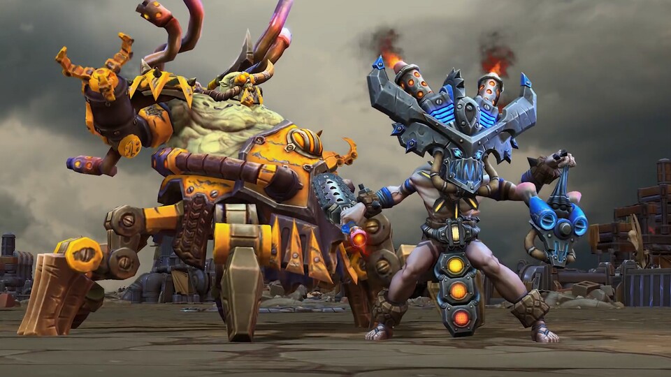 Heroes of the Storm - Trailer zeigt die neuen Schrottwüsten-Skins