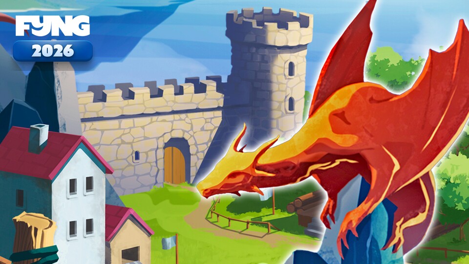 Noch ist der Drache siegessicher – bis wir mit Fröschen zuschlagen!