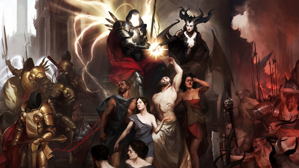Dieses Artwork repräsentiert für Blizzard die Stimmung von Diablo 4.