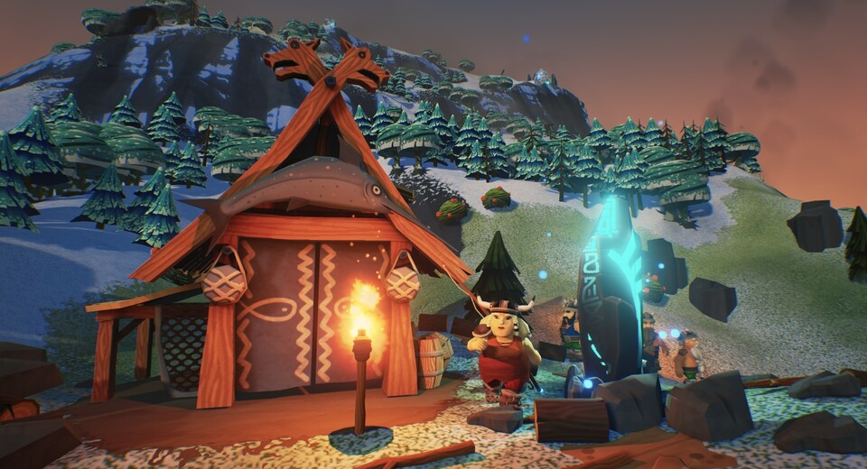 Das Aufbauspiel Valhalla Hills erscheint am 19. November 2015 als Ladenversion. Die digitale Version wurde jedoch auf den 2. Dezember verschoben.