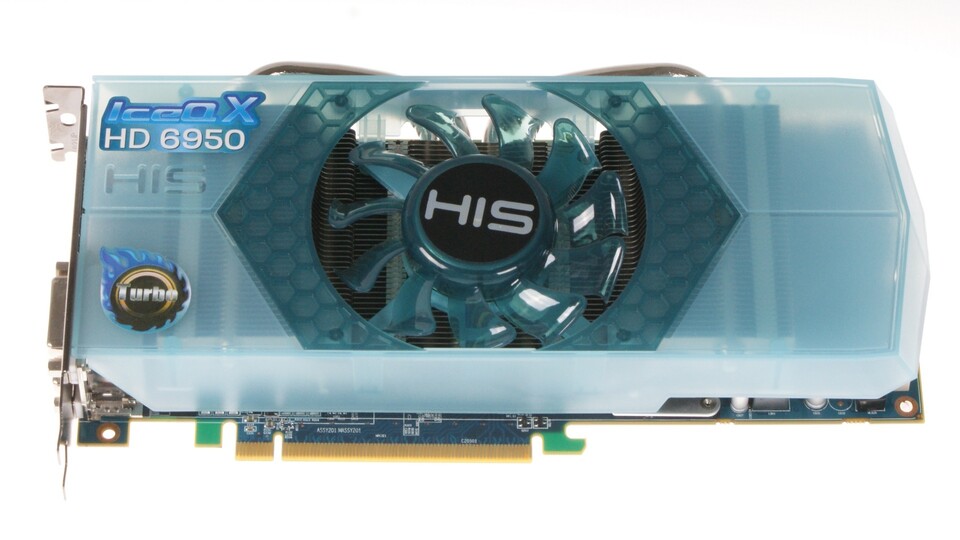 Die HIS Radeon HD 6950 IceQ X Turbo ist eine der wenigen HD-6950-Grafikkarten mit einem wirklich gelungenen Lüfter.