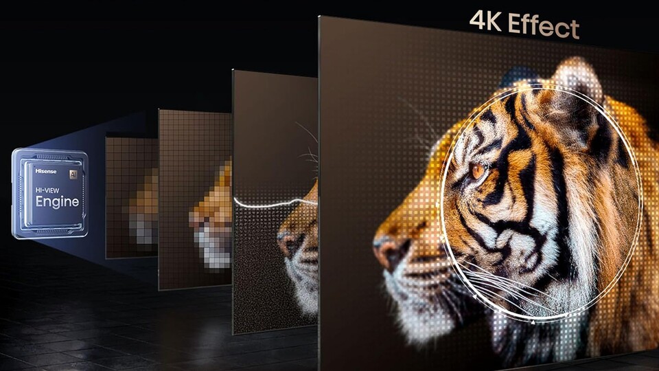 Mit AI 4K Upscaler: Holt das Maximum aus euren Lieblingsfilmen und Streaming-Inhalten heraus.