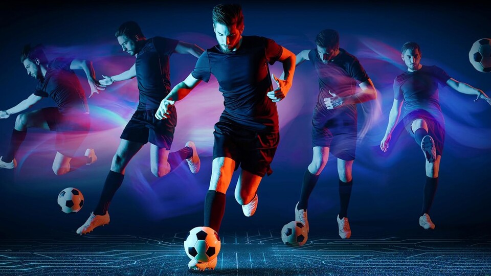 Dank AI Smooth Motion werden hektische Sportübertragungen superflüssig und äußerst natürlich angezeigt.