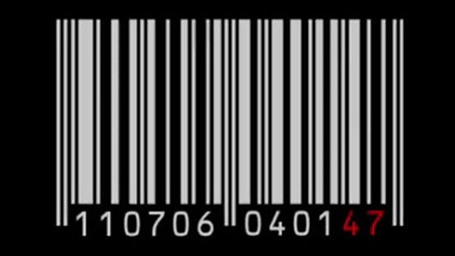 Den Barcode kennen wir bereits seit dem ersten Hitman-Spiel, die Zahlen darunter sind neu. Haben aber nichts mit einer Dildo-Tasche zu tun.